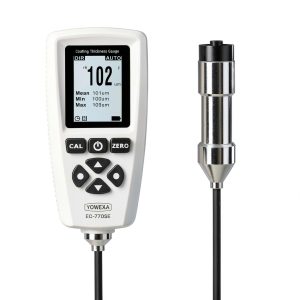YOWEXA Thickness Gauge EC-770SE-B 0‑2000 µm Magnetic Eddy Ruby Probe-0