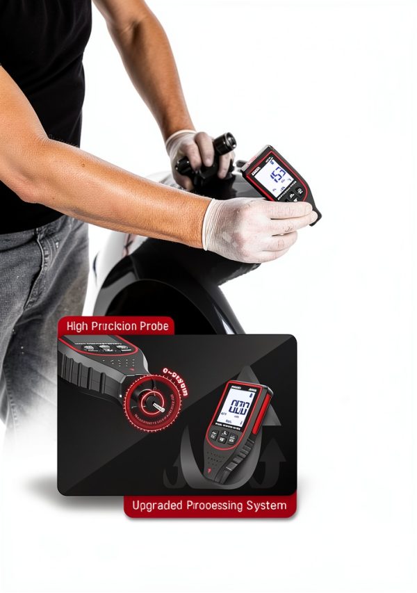 KAIWEETS Paint Thickness Gauge KOTC02 Meter with Backlit Display-1