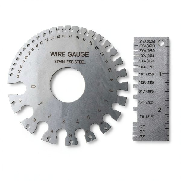 JENSWILL Thickness Gauges Kit Dual‑Sided Wire & Sheet Set JS‑CHY‑R‑S‑2-0