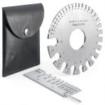 TOOGOND Dual‑Sided Metal Sheet Thickness Gauge Set of 4 Stainless-0
