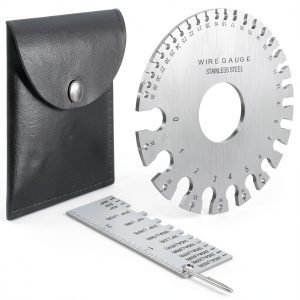 TOOGOND Dual‑Sided Metal Sheet Thickness Gauge Set of 4 Stainless-0