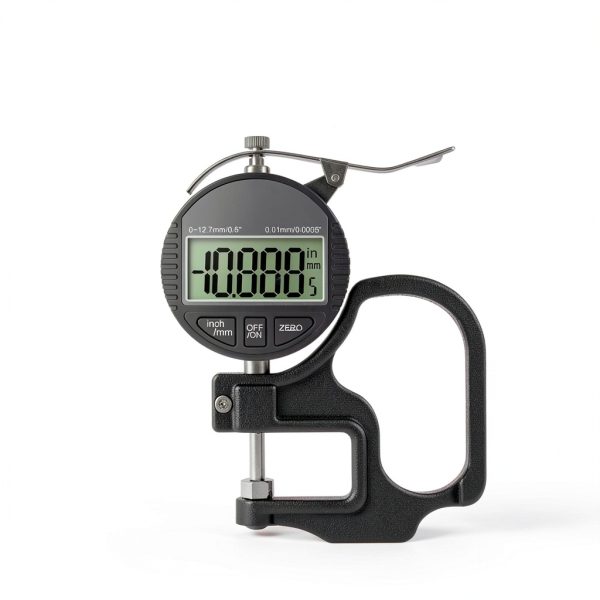 TOOGOND Digital Thickness Gauge 0-12.7mm with LCD and Dual Unit Switch-4