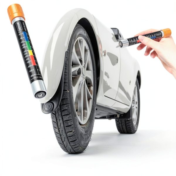 KAIOULU Paint Thickness Gauge for Cars – Dual‑Mode μm & Mil-4