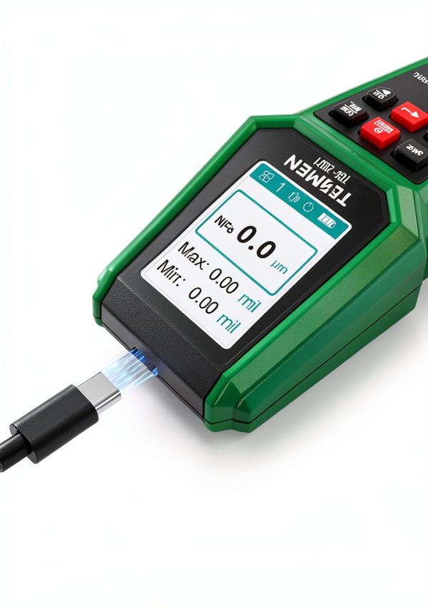 TESMEN TCG-2001 Dual-Tech Coating Thickness Gauge 2.0" TFT Display-5
