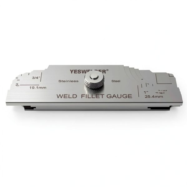 WELDMART Metal Weld Fillet Gauge Set MG-11 7‑Piece Stainless Steel-7
