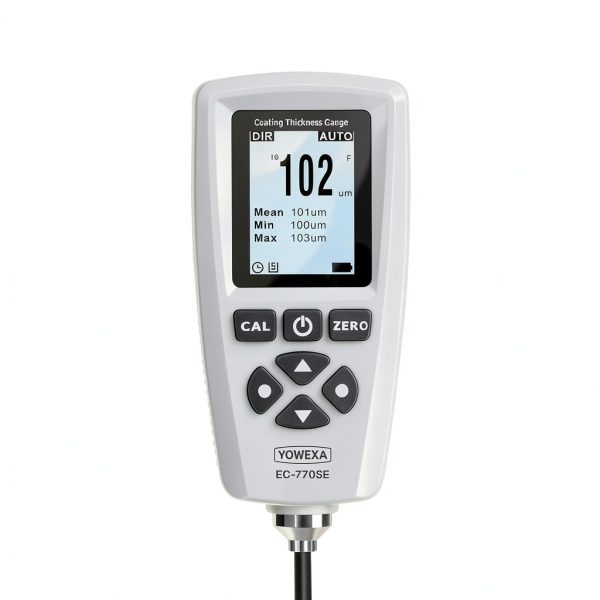 YOWEXA Thickness Gauge EC-770SE-B 0‑2000 µm Magnetic Eddy Ruby Probe-3