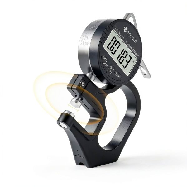 Neoteck Thickness Gauge TL338 Silver Grey Aluminum 0-0.5 Inch-3