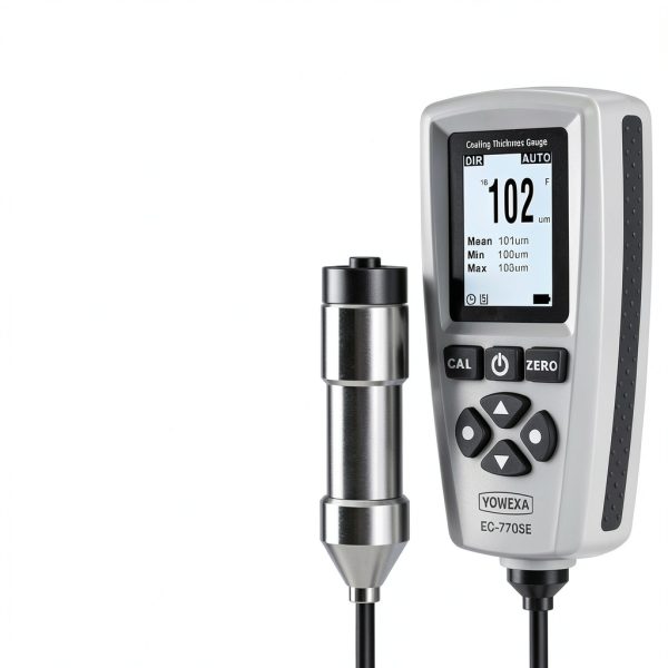 YOWEXA Thickness Gauge EC-770SE-B 0‑2000 µm Magnetic Eddy Ruby Probe-2