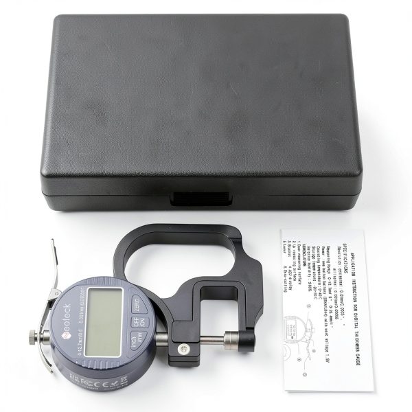Neoteck Thickness Gauge TL338 Silver Grey Aluminum 0-0.5 Inch-7