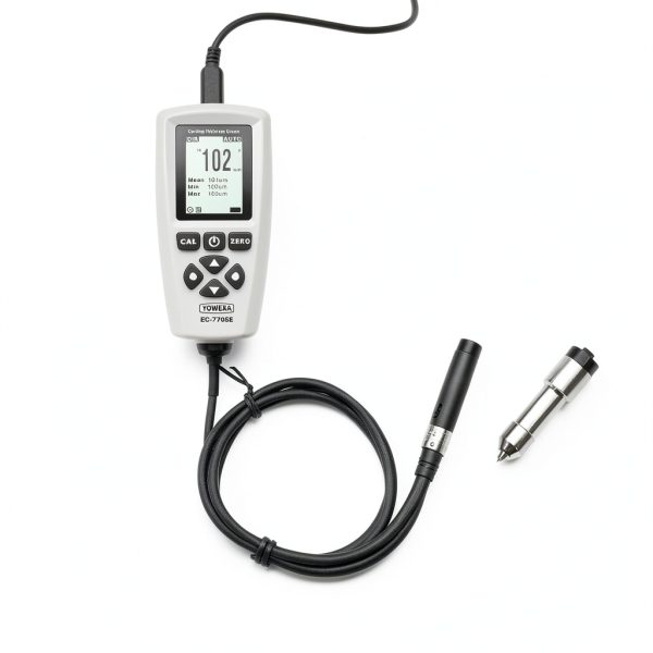 YOWEXA Thickness Gauge EC-770SE-B 0‑2000 µm Magnetic Eddy Ruby Probe-5