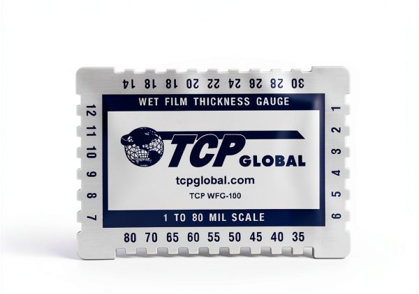 TCP Global Wet Film Thickness Gauge WFG-180 3PK Metal Comb Style-1