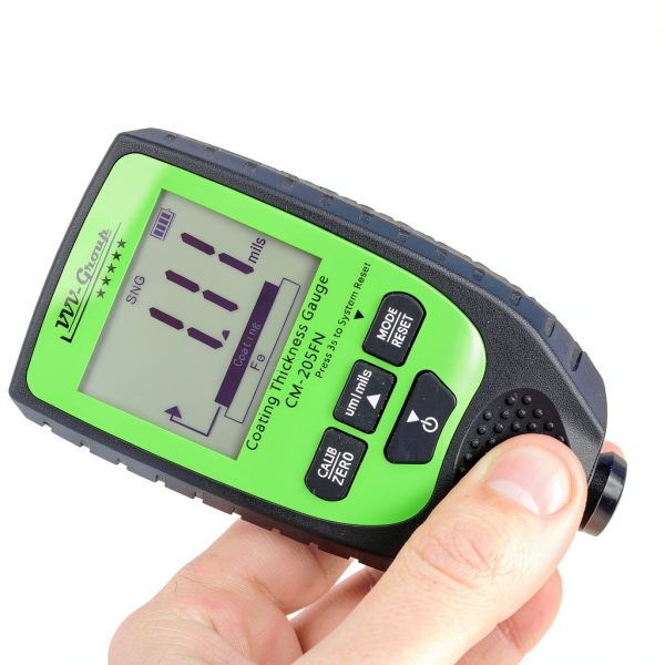 VVV-Group CM-205 Paint Thickness Gauge Professional Automotive Meter-7