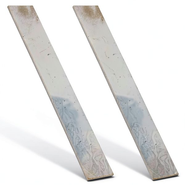 Zonon 304 Stainless Steel Flat Bar 12in x 2in x 0.11in Pack of 2-0