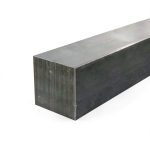 Stainless Steel Square Bar 0.5in by Online Metal Supply Length Options-0