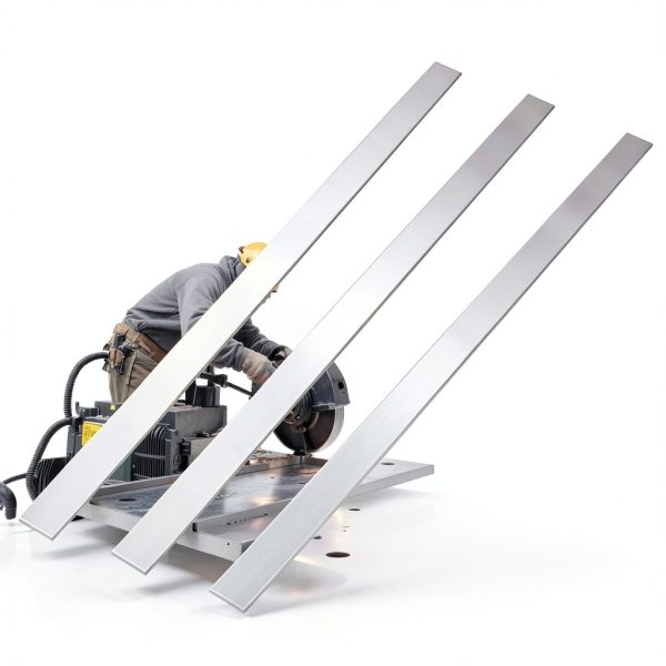 JUYO VONSAN 304 Stainless Steel Flat Bar 3 Piece Set 38" x 1.5" x-5