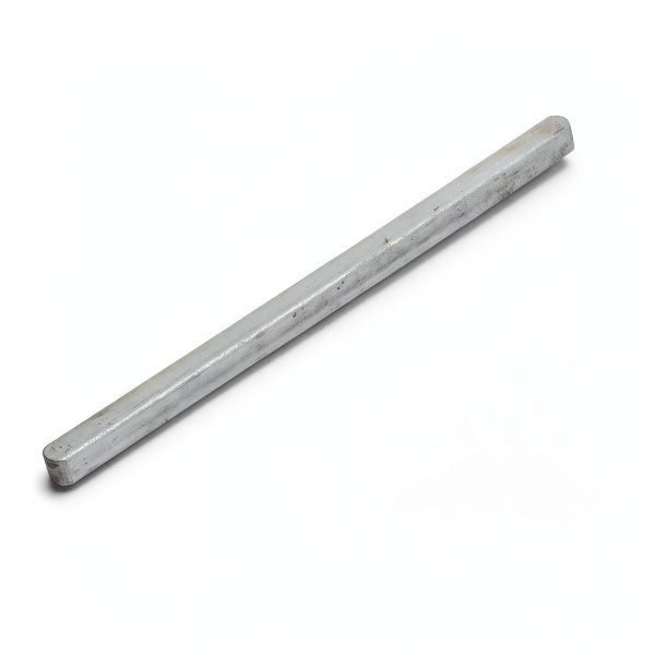 uxcell® 100mmx5mmx5mm Carbon Steel Straight Key Stock Gray 14pcs-1