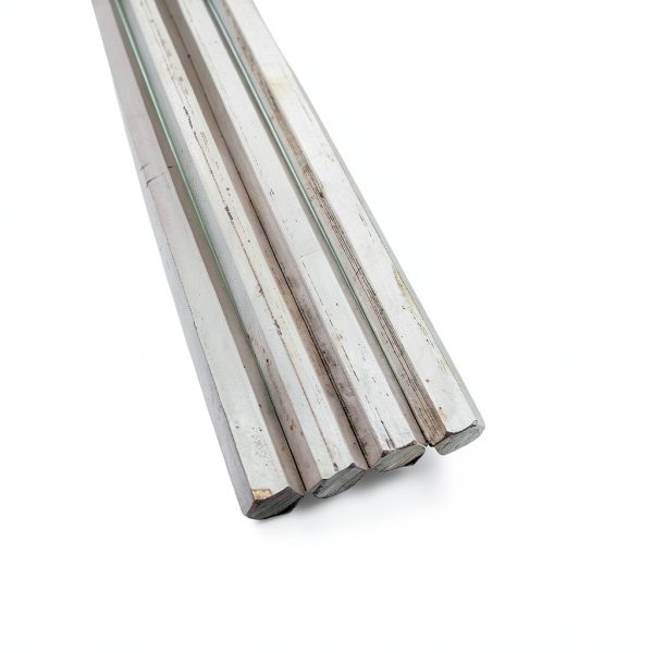 4pcs 0.315"(8mm) 12" Long Stainless Steel Hexagonal Hex Bar Rod Shaft-0