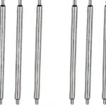 20mm Stainless Steel Shoulderless Spring Bars Carkio 8pcs 304 Alloy-0