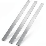 JUYO VONSAN 304 Stainless Steel Flat Bar 3 Piece Set 38" x 1.5" x-0