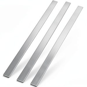 JUYO VONSAN 304 Stainless Steel Flat Bar 3 Piece Set 38" x 1.5" x-0